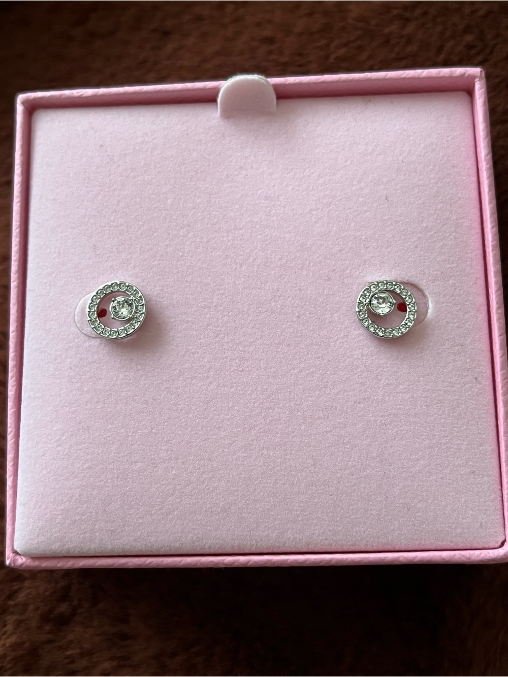 Swarovski Round Cut Constella Stud Earrings